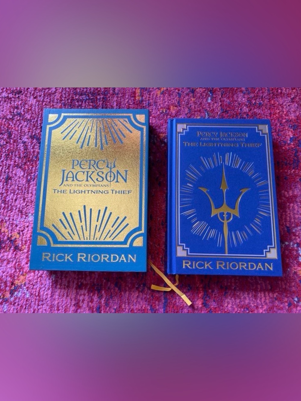 Percy Jackson and the Olympians The Lightning Thief Collectors Edition Booktok